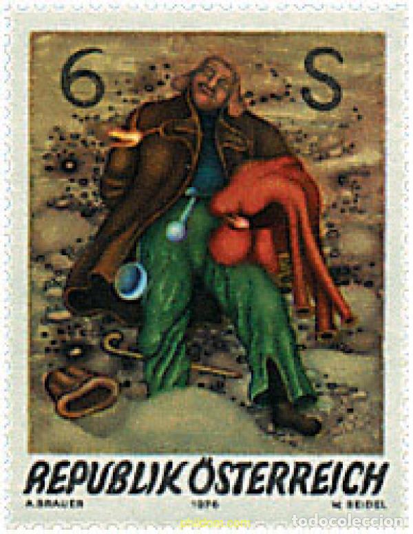 Sellos: 69076 MNH AUSTRIA 1976 ARTE MODERNO AUSTRIACO