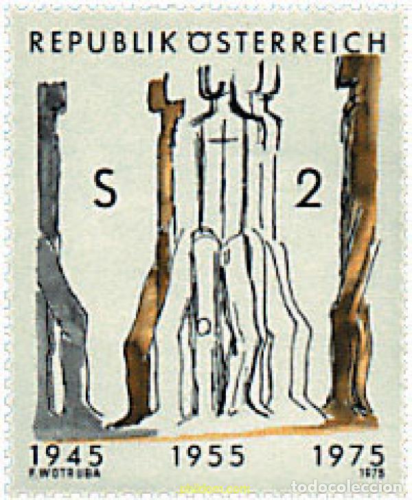 Sellos: 69031 MNH AUSTRIA 1975 30 ANIVERSARIO DE LA SEGUNDA REPUBLICA