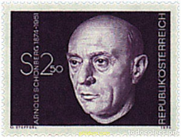 Sellos: 69023 MNH AUSTRIA 1974 CENTENARIO DEL NACIMIENTO DE ARNOLD SCH&Ouml;NBERG