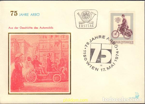 Sellos: 369017 MNH AUSTRIA 1974 75 ANIVERSARIO DE LA ASOCIACION AUSTRIACA DE AUTOMOVILISTAS (ARBO).