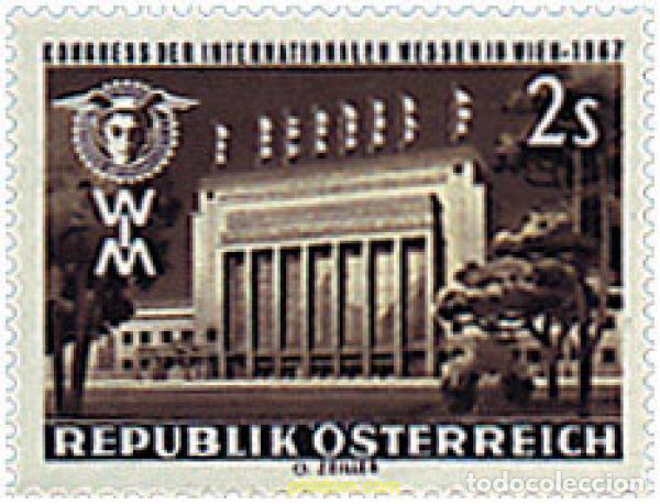 Sellos: 68927 MNH AUSTRIA 1967 34 CONGRESO DE LA UNION DE FERIAS INTERNACIONALES