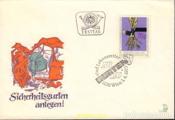 Timbres: 576567 MNH AUSTRIA 1975 CINTURON DE SEGURIDAD