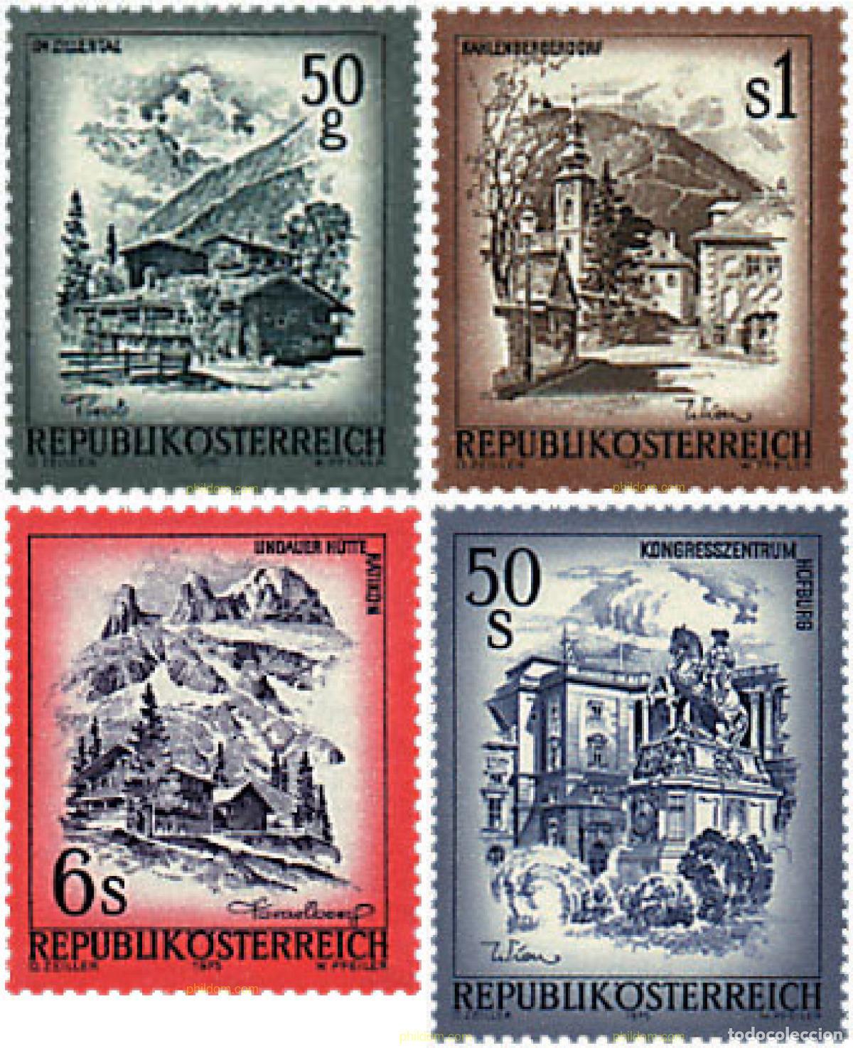 Timbres: 69040 MNH AUSTRIA 1975 PAISAJE