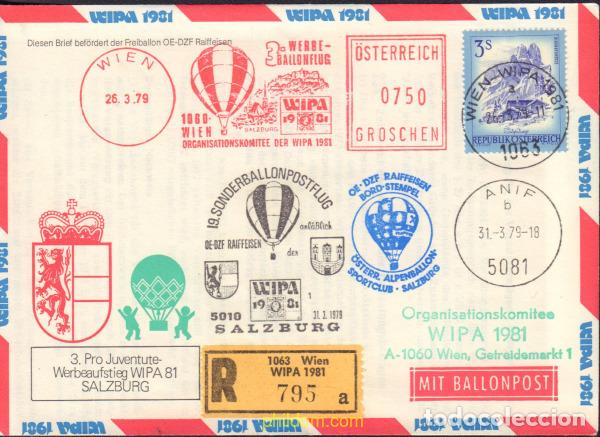 Sellos: 592392 MNH AUSTRIA 1981 WIPA 1981. EXPOSICION FILATELICA INTERNACIONAL