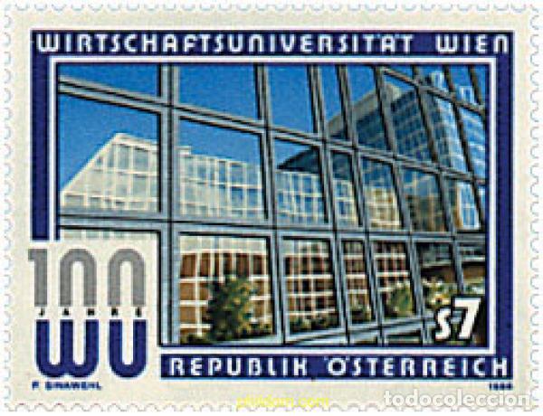 Sellos: 35312 MNH AUSTRIA 1998 CENTENARIO DE LA UNIVERSIDAD DE ECONOMIA DE VIENA