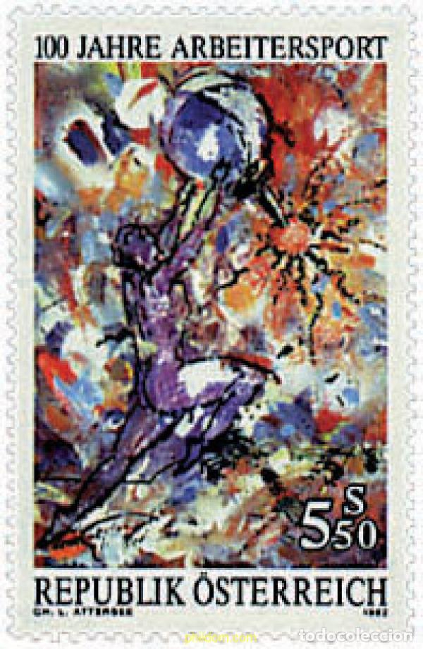 Sellos: 69231 MNH AUSTRIA 1992 CENTENARIO DEL DEPORTE OBRERO