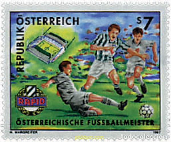Sellos: 69243 MNH AUSTRIA 1997 CAMPEONATOS DE AUSTRIA DE FUTBOL