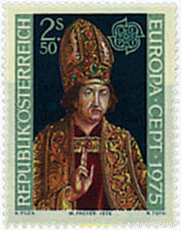 Sellos: 62271 MNH AUSTRIA 1975 EUROPA CEPT. PINTURAS