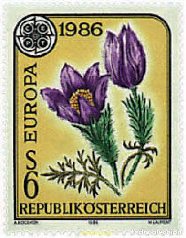 Sellos: 97082 MNH AUSTRIA 1986 EUROPA CEPT. PATRIMONIO ARTISTICO Y NATURAL