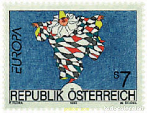 Sellos: 62841 MNH AUSTRIA 1993 EUROPA CEPT. ARTE CONTEMPORANEO