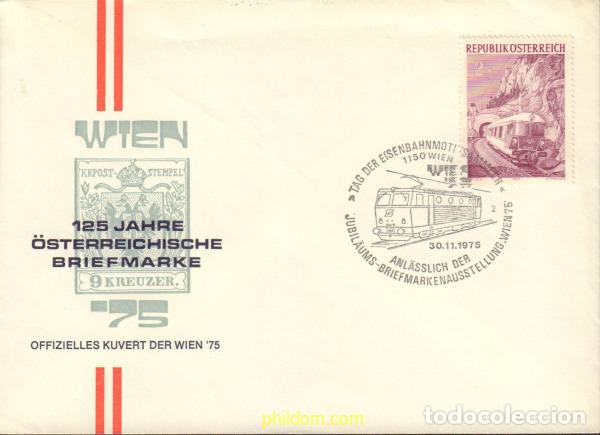 Sellos: 600206 MNH AUSTRIA 1971 ANIVERSARIO DEL FERROCARRIL