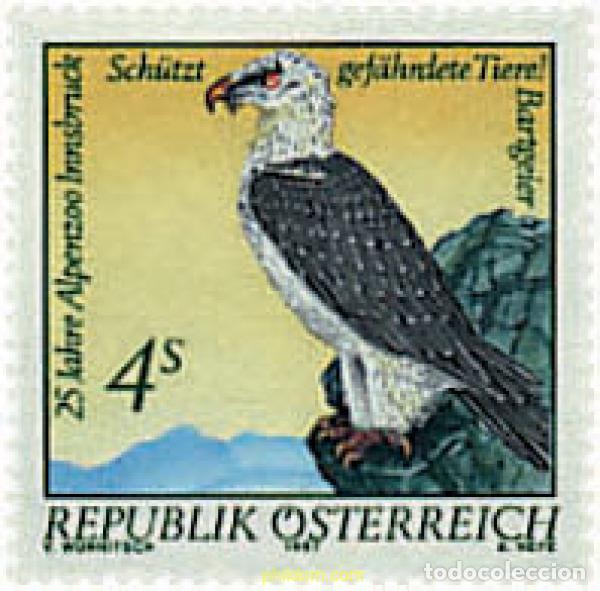 Sellos: 69194 MNH AUSTRIA 1987 25 ANIVERSARIO DEL ZOO ALPINO DE INNSBRUCK