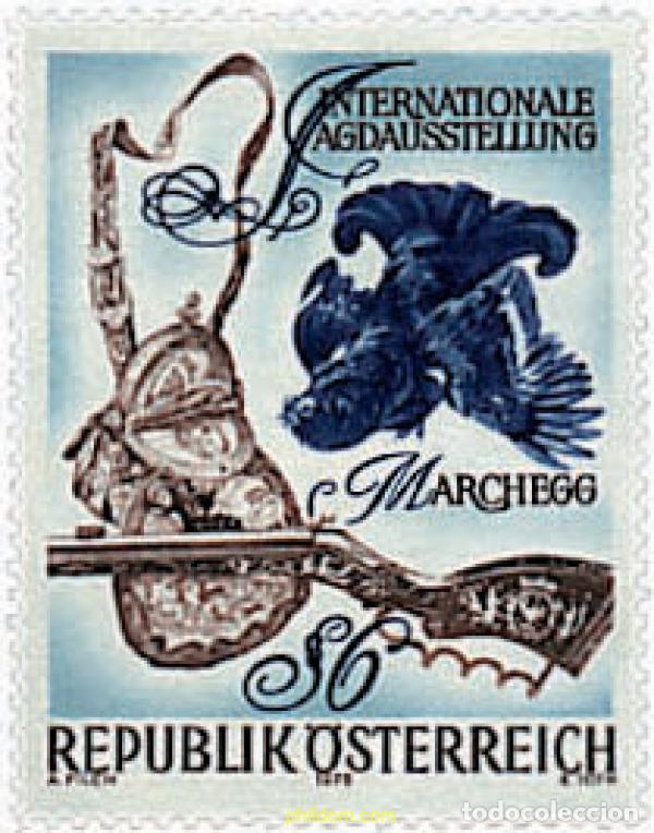 Sellos: 69134 MNH AUSTRIA 1978 EXPOSICION INTERNACIONAL DE CAZA