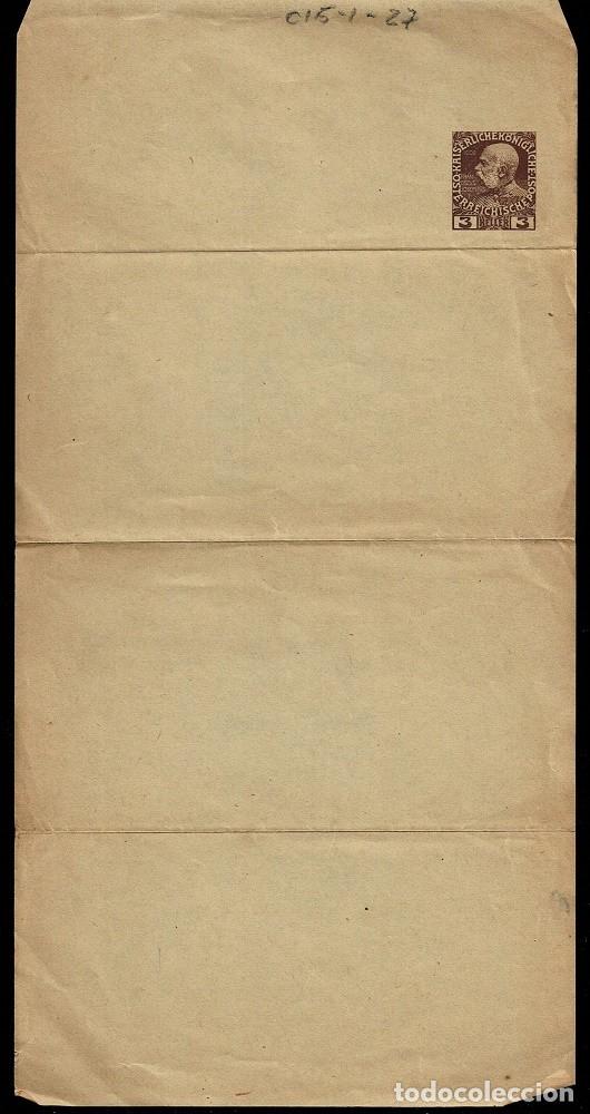 Timbres: C15-1-27 AUSTRIA BANDA PARA PERIODICOS, Sin fijasellos VER