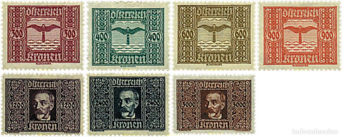 Sellos: 287801 HINGED AUSTRIA 1922 MOTIVOS VARIOS