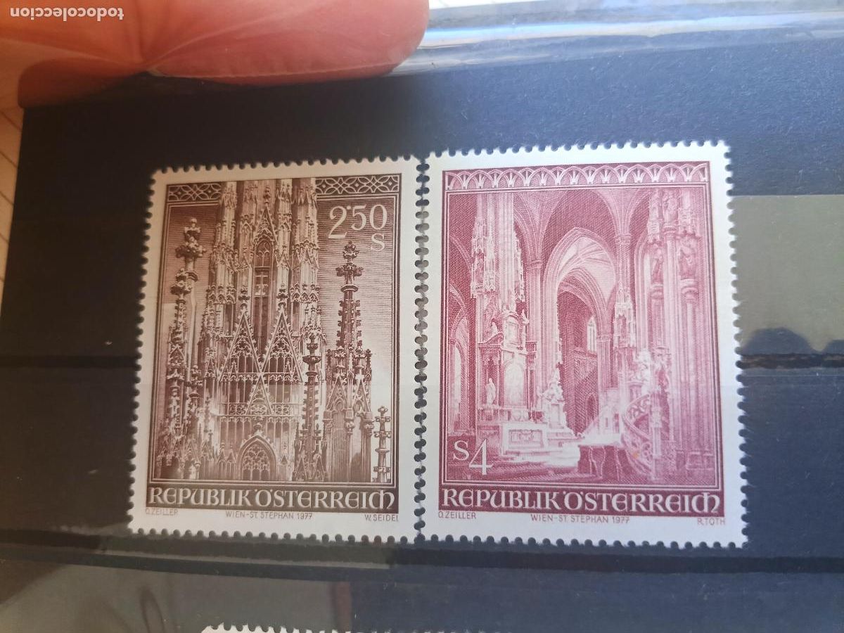 Sellos: Austria. 2 sellos nuevos