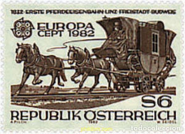 Sellos: 62478 MNH AUSTRIA 1982 EUROPA CEPT. HISTORIA