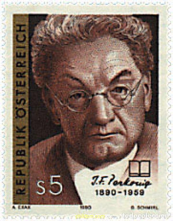 Sellos: 121049 MNH AUSTRIA 1990 CENTENARIO DEL NACIMIENTO DE JOSEF FRIEDRICH PERKONIG