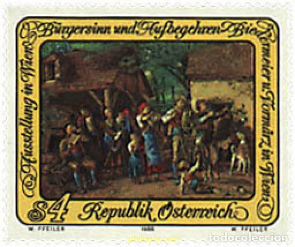 Sellos: 50186 MNH AUSTRIA 1988 EXPOSICION BIEDERMEIER EN VIENA
