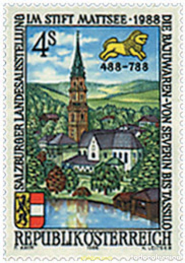 Sellos: 120955 MNH AUSTRIA 1988 EXPOSICION REGIONAL DE LA PROVINCIA FEDERAL DE SALZBURG
