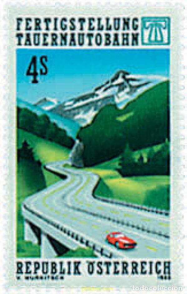 Sellos: 45301 MNH AUSTRIA 1988 INAUGURACION DE LA CARRETERA DE TAUERN