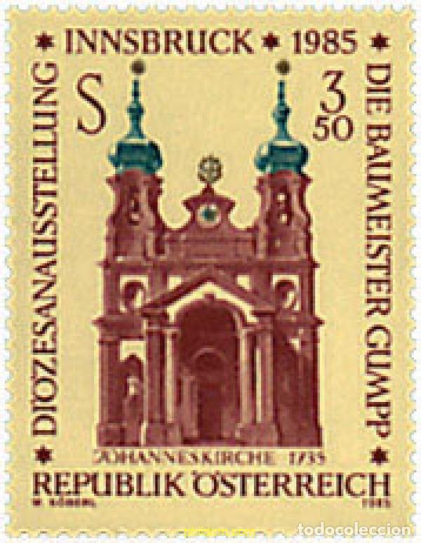 Sellos: 120681 MNH AUSTRIA 1985 EXPOSICION DIOCESANA EN INNSBRUCK