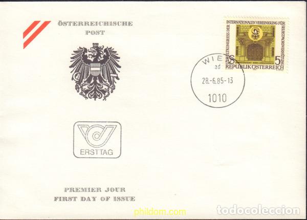 Sellos: 405295 MNH AUSTRIA 1985 13 CONGRESO INTERNACIONAL DEL IASP
