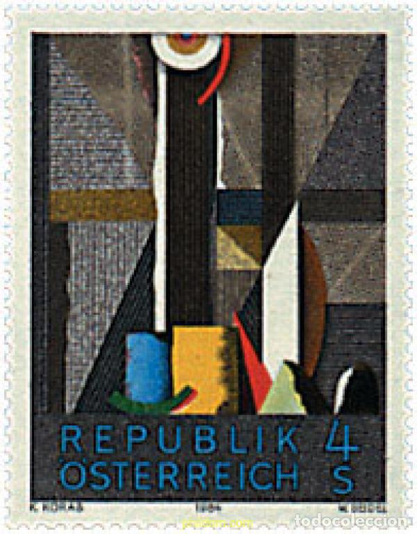 Sellos: 120582 MNH AUSTRIA 1984 ARTE MODERNO AUSTRIACO