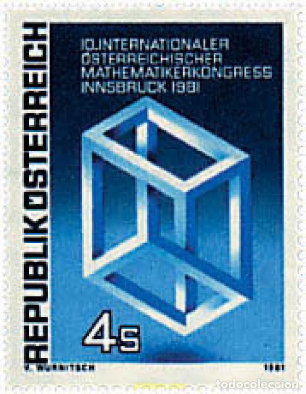 Sellos: 120339 MNH AUSTRIA 1981 10 CONGRESO INTERNACIONAL DE MATEMATICOS