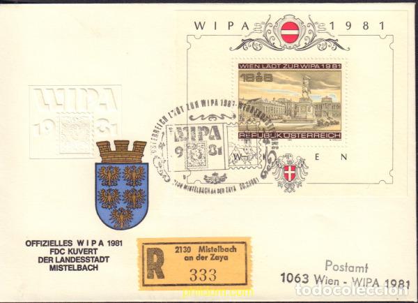 Sellos: 592391 MNH AUSTRIA 1981 WIPA 1981. EXPOSICION FILATELICA INTERNACIONAL