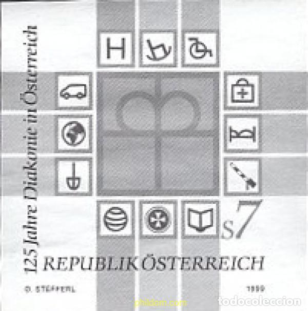 Sellos: 668249 MNH AUSTRIA 1999 125 ANIVERSARIO DE OBRAS DE BENEFICIENCIA AUSTRIACAS