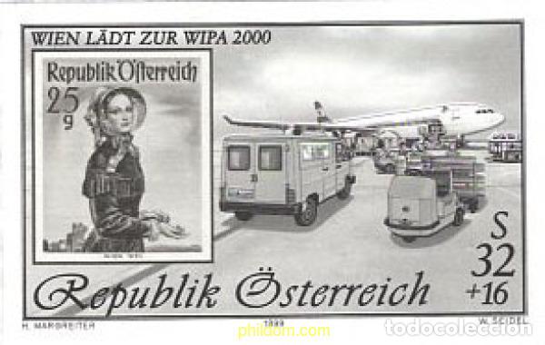 Sellos: 674241 MNH AUSTRIA 1999 WIPA 2000. EXPOSICION FILATELICA INTERNACIONAL