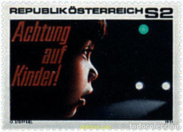 Sellos: 39265 MNH AUSTRIA 1971 SEGURIDAD VIAL