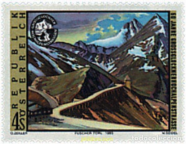 Sellos: 39280 MNH AUSTRIA 1985 50 ANIVERSARIO DE LA APERTURA DE LA RUTA DE GROSSGLOCKNER