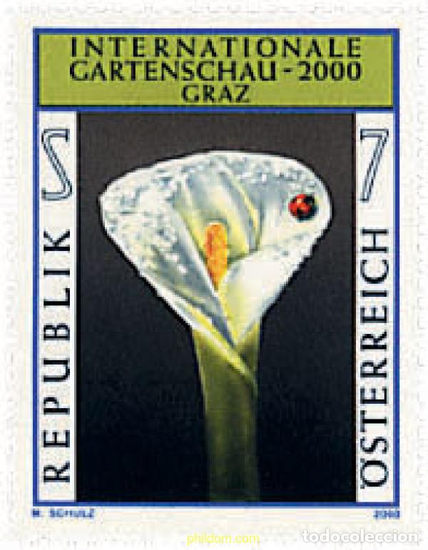 Sellos: 80746 MNH AUSTRIA 2000 EXPOSICION MUNDIAL DE HORTICULTURA