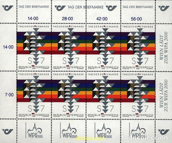 Sellos: 9951 MNH AUSTRIA 2000 DIA DEL SELLO