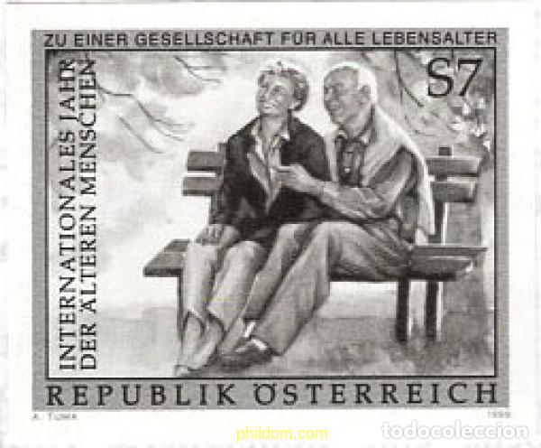 Sellos: 674234 MNH AUSTRIA 1999 A&Ntilde;O INTERNACIONAL DE LA TERCERA EDAD