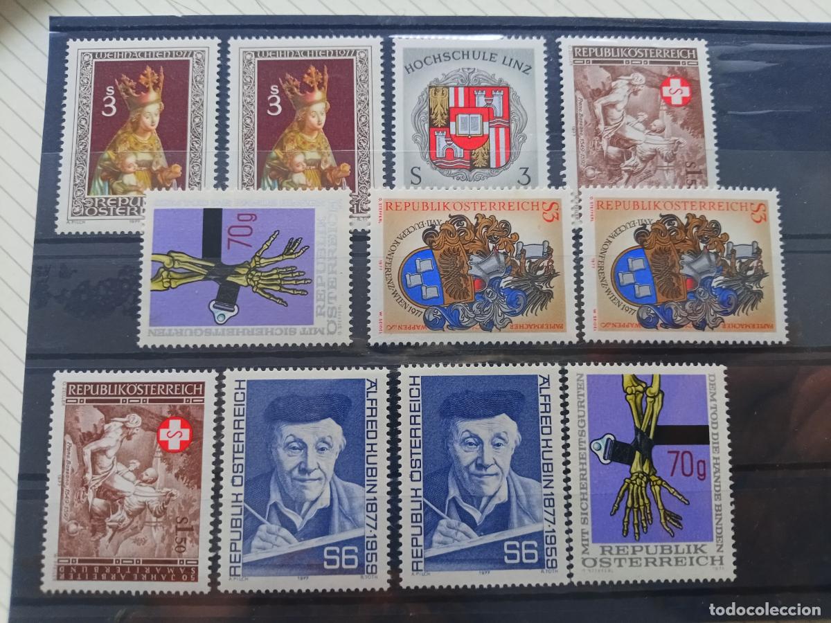 Sellos: Austria. Lote de sellos nuevos perfectos