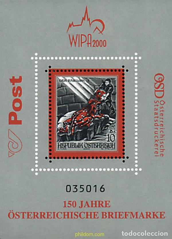 Sellos: 81054 MNH AUSTRIA 2000 WIPA 2000. EXPOSICION FILATELICA INTERNACIONAL