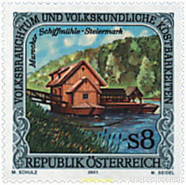 Sellos: 64814 MNH AUSTRIA 2001 ETNOLOGIA Y FOLCLORE