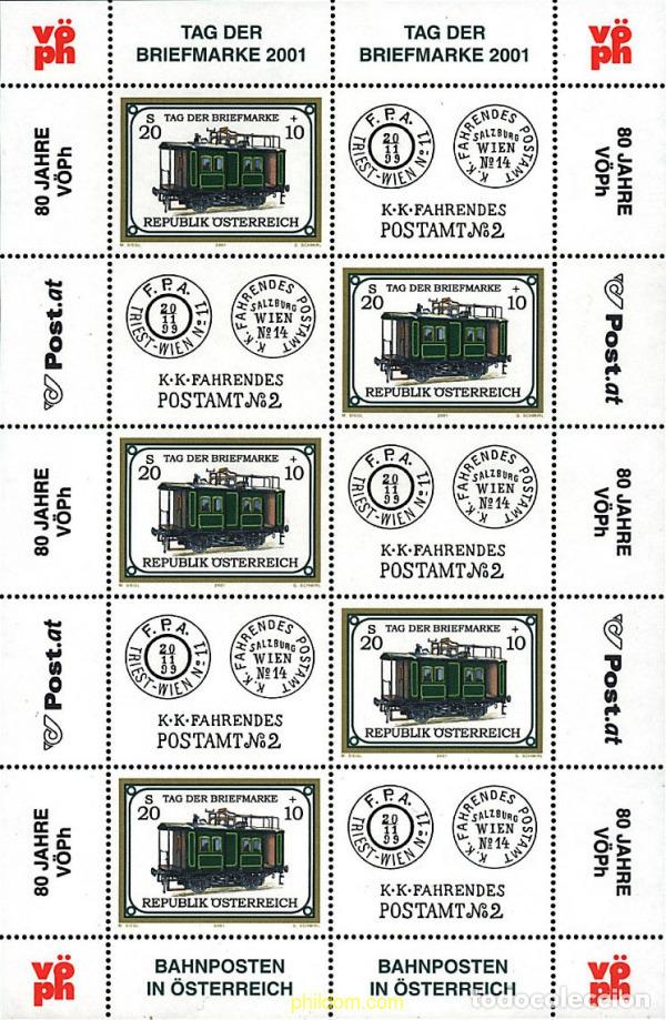 Sellos: 8386 MNH AUSTRIA 2001 DIA DEL SELLO