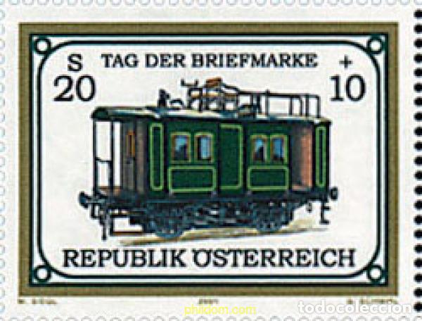 Sellos: 78147 MNH AUSTRIA 2001 DIA DEL SELLO