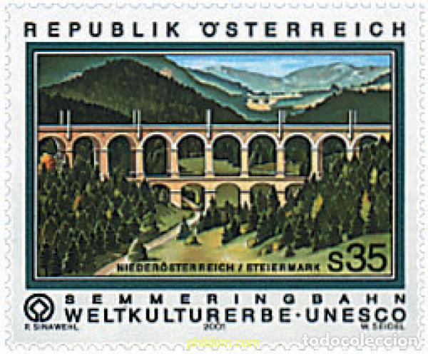 Sellos: 78150 MNH AUSTRIA 2001 PATRIMONIO DE LA HUMANIDAD