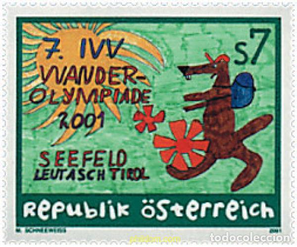 Sellos: 78151 MNH AUSTRIA 2001 7 OLIMPIADAS DE SENDERISMO