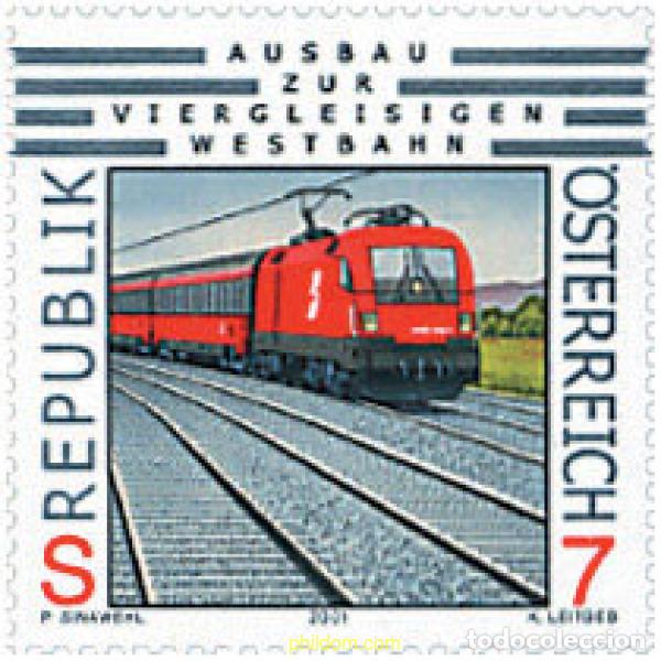Sellos: 78154 MNH AUSTRIA 2001 ACONDICIONAMIENTO A QUATRO VIAS DE LOS TRENES DEL OESTE