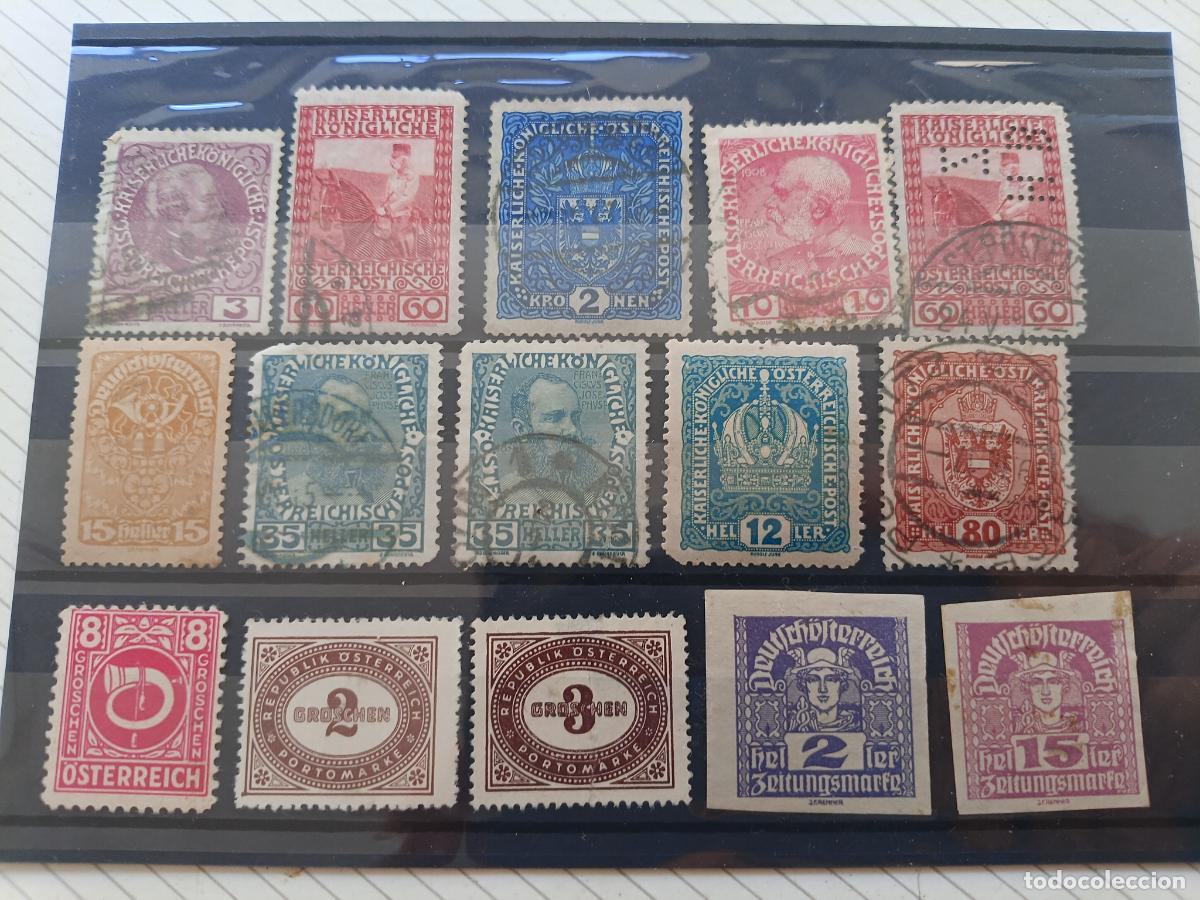 Sellos: Austria. Lote de sellos antiguos