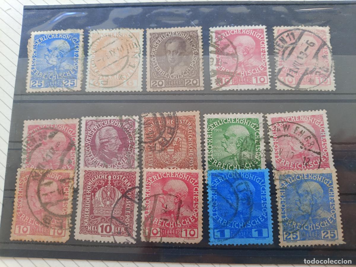 Sellos: Austria. Lote de sellos antiguos