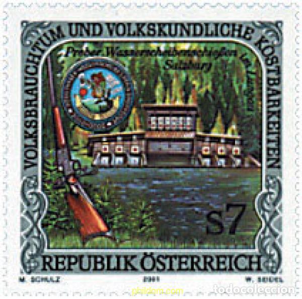 Sellos: 78153 MNH AUSTRIA 2001 ETNOLOGIA Y FOLCLORE