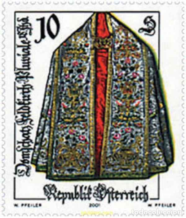 Sellos: 78406 MNH AUSTRIA 2001 ORNAMENTACION RELIGIOSA ANTIGUA