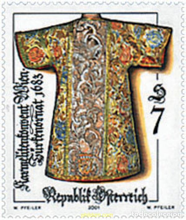 Sellos: 86980 MNH AUSTRIA 2001 ORNAMENTACION RELIGIOSA ANTIGUA